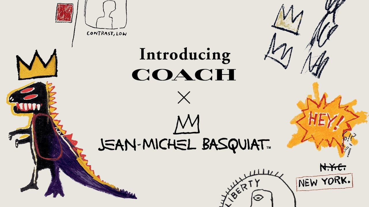 Coach x Basquiat – Jean-Michel Basquiat: King Pleasure© Emporium
