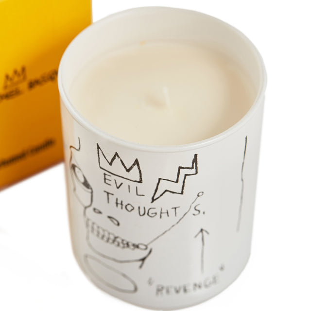 Basquiat Candle "Evil Thoughts" by Ligne Blanche Paris, Scent: Lily of the Valley