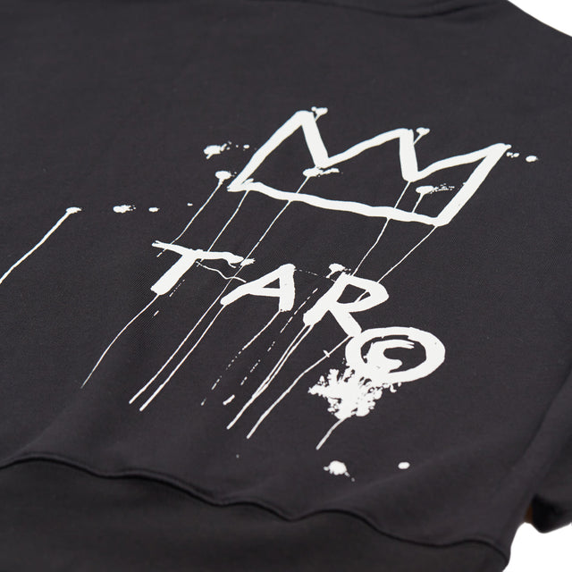 Basquiat Hoodie Tar and Crown