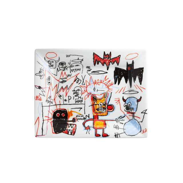 Basquiat Porcelain Tray, Batman (1983)