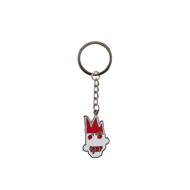 Basquiat Crown Face Keychain