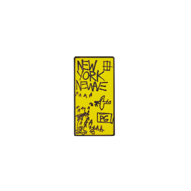 Basquiat New York New Wave Pin