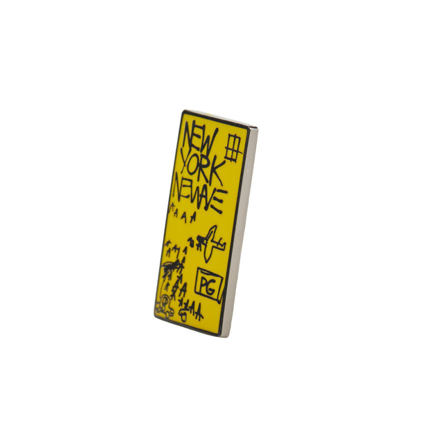 Basquiat New York New Wave Pin