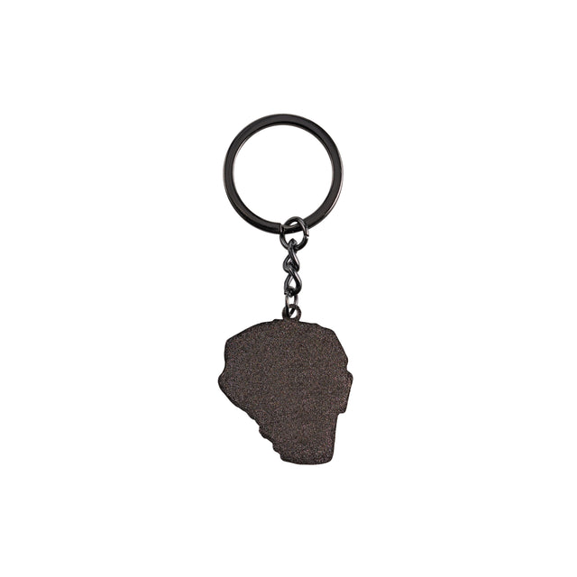 Basquiat Skull Keychain