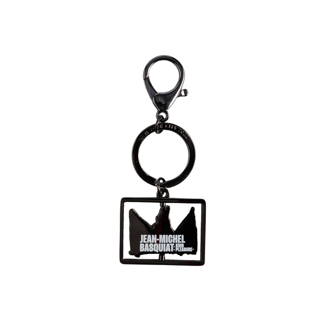 Basquiat Keychain with Spinning Crown