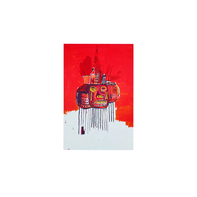 Basquiat Postcard, Untitled, 1984