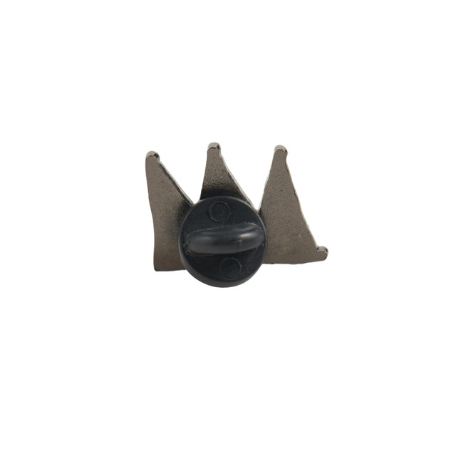 Basquiat Pin Iconic Yellow Crown