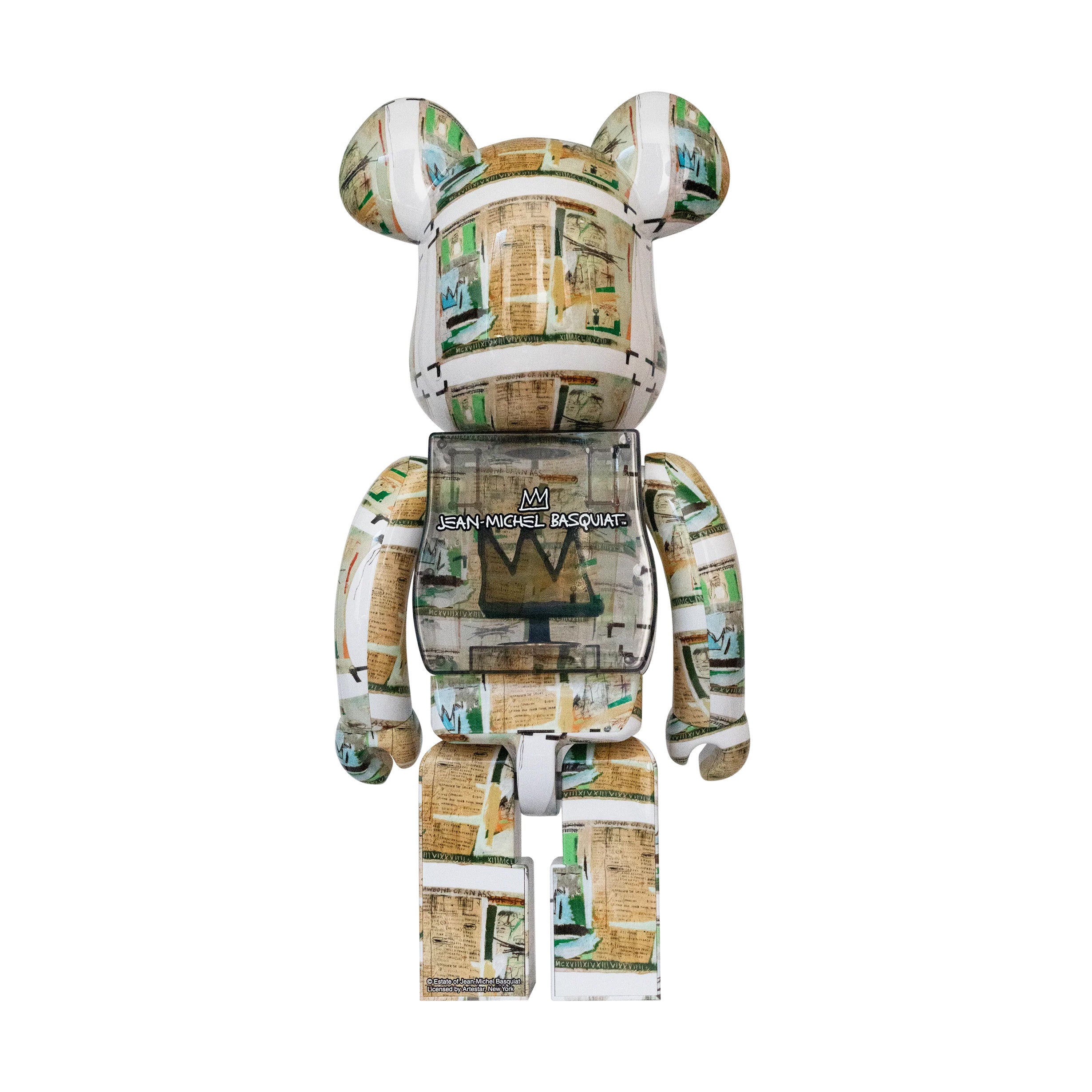 Basquiat Bearbrick - 1000% 27.5