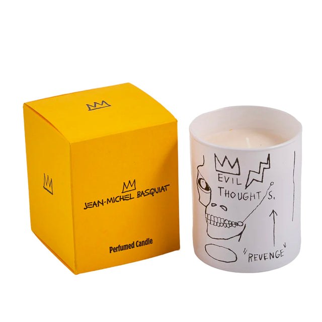 Basquiat Candle "Evil Thoughts" by Ligne Blanche Paris, Scent: Lily of the Valley