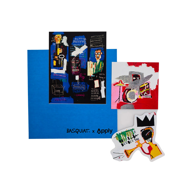 Basquiat Jazz Pack Sticker 3 piece Sticker Pack