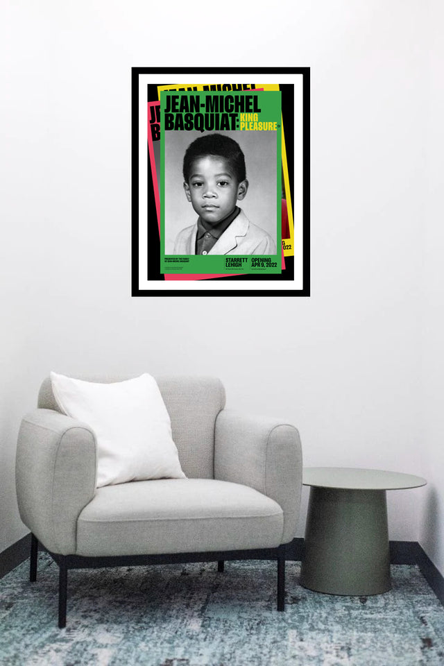 King Pleasure Exhibition Identity Poster 18X24