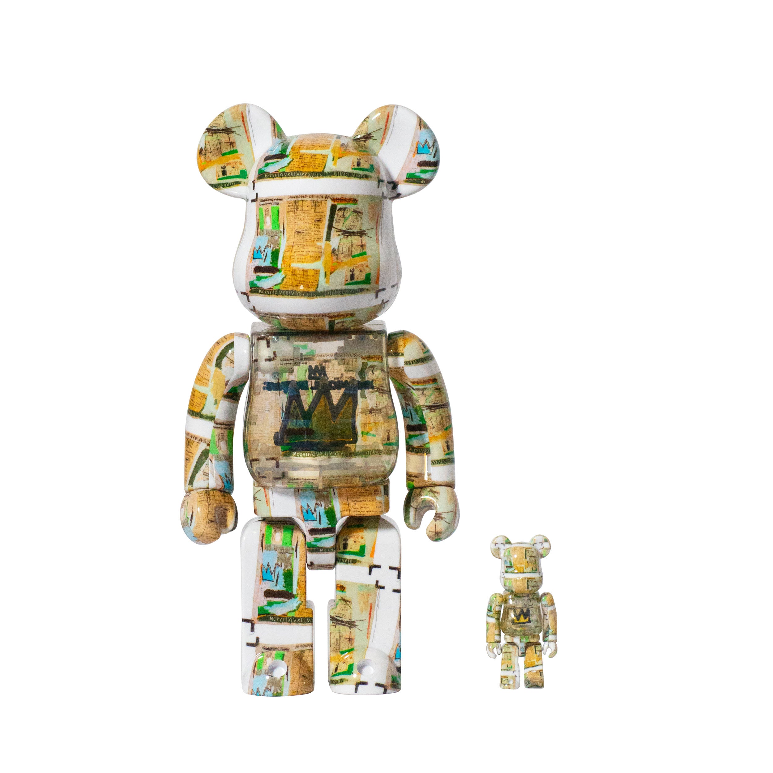 Basquiat Bearbrick - King Pleasure 400% & 100% Set - 11