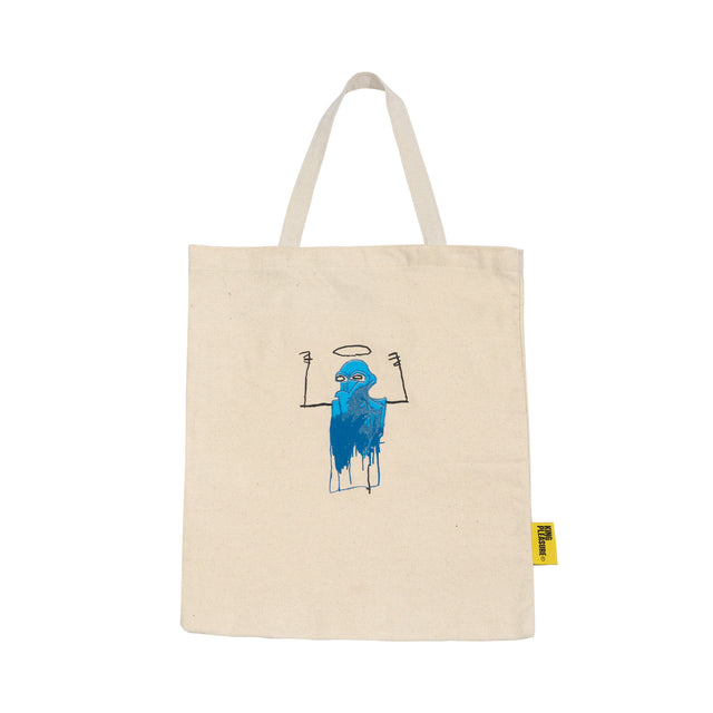 Basquiat Canvas Tote "Little Guy"