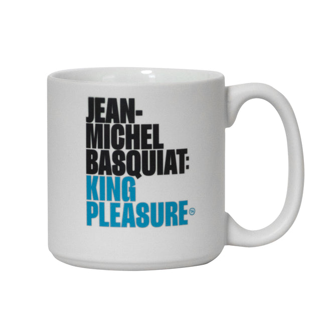 Basquiat King Pleasure Exhibition© Mug – New York City Blue & White