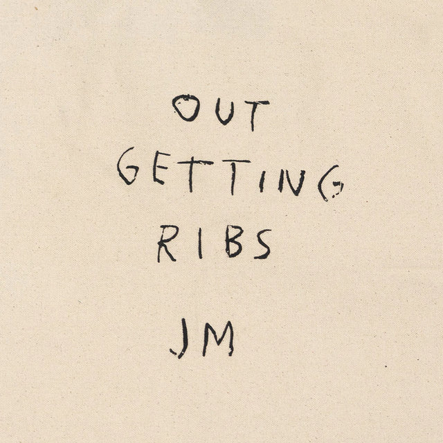 Basquiat Canvas Tote "Out Getting Ribs"