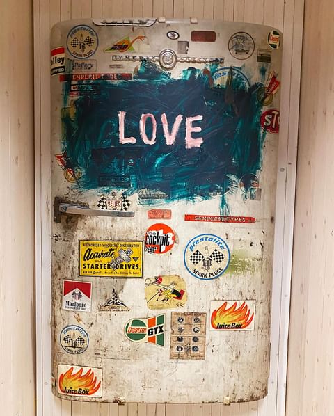Expressions of Love: Refrigerator Door As Canvas