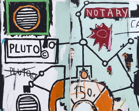 An Intricate Tapestry: Exploring Basquiat's 'Notary' and Its Diverse Symbolism