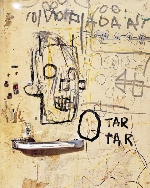 Reimagining Everyday Objects: Basquiat's Artistry in 'Untitled (Refrigerator)