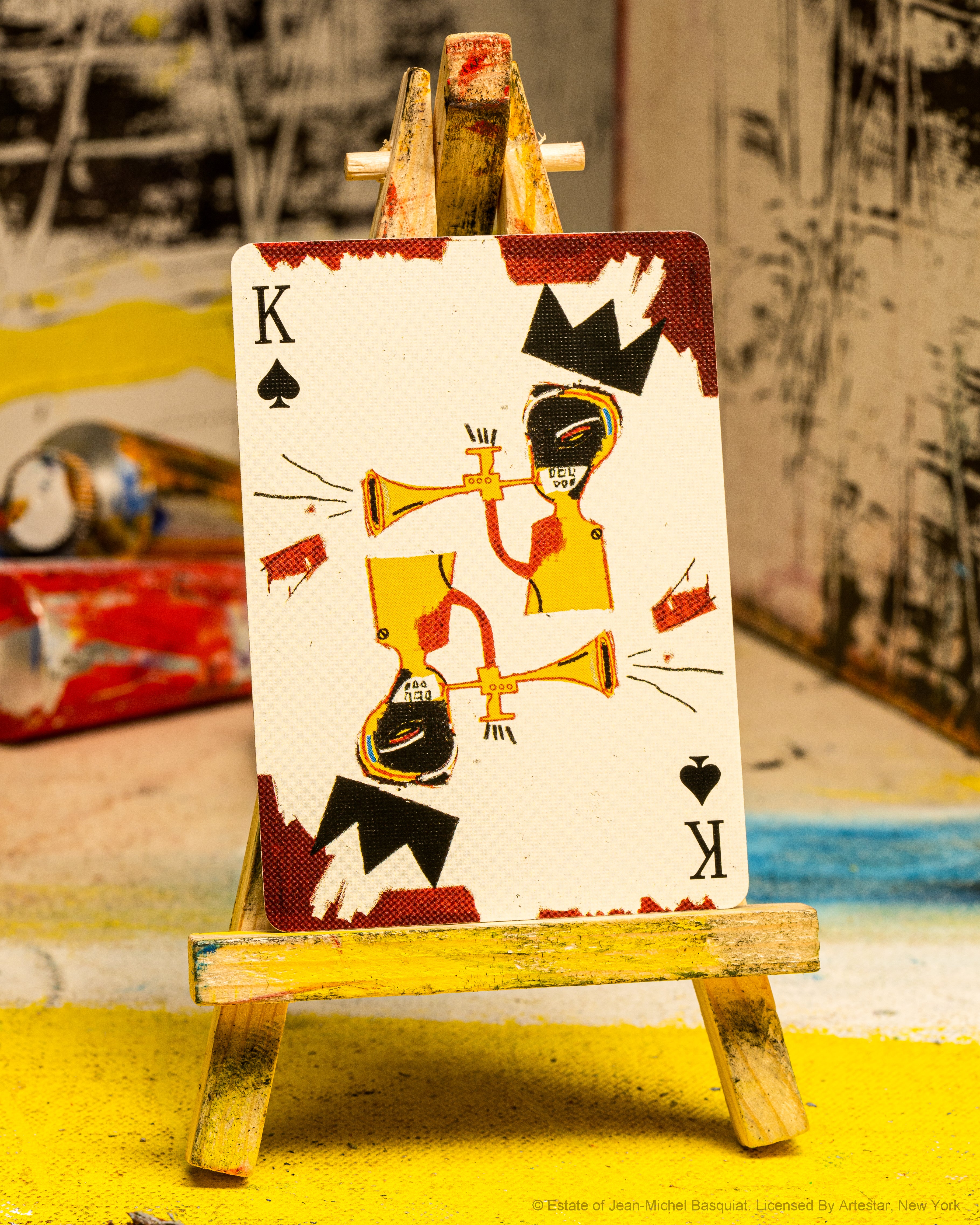 Basquiat Playing Cards – Jean-Michel Basquiat: King Pleasure© Emporium