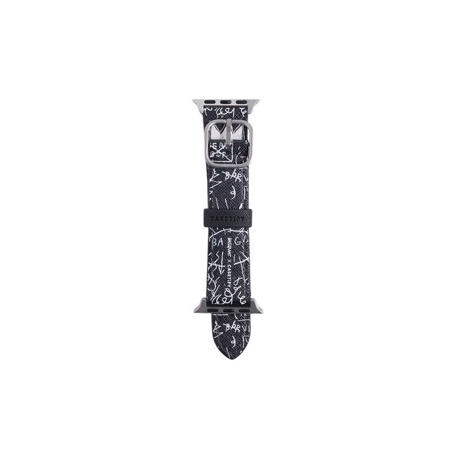 Basquiat Apple Watch Band Beat Bop Design 42mm Silver Buckle – King  Pleasure Emporium