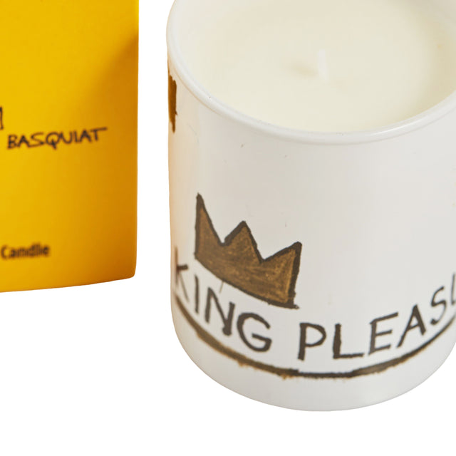 Basquiat "King Pleasure" Candle by Ligne Blanche Paris, Scent: Fig
