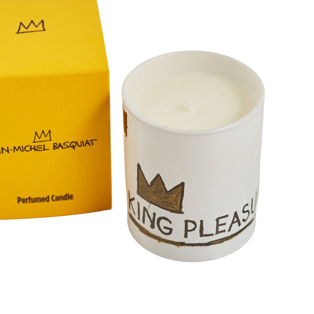 Gift Set - Basquiat King Pleasure© Exhibition Catalog & Ligne Blanche Candle