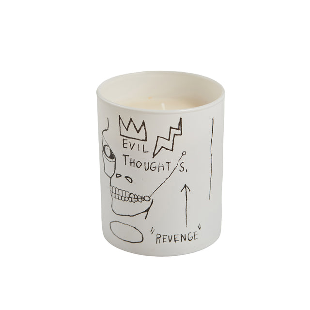Basquiat Candle by Ligne Blanche Paris, Scent: Lily of the Valley, "Evil Thoughts"