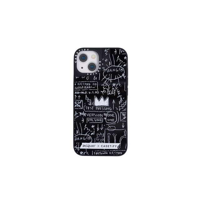 Basquiat Apple 13 Mini Cell iPhone Case, "Beat Bop"