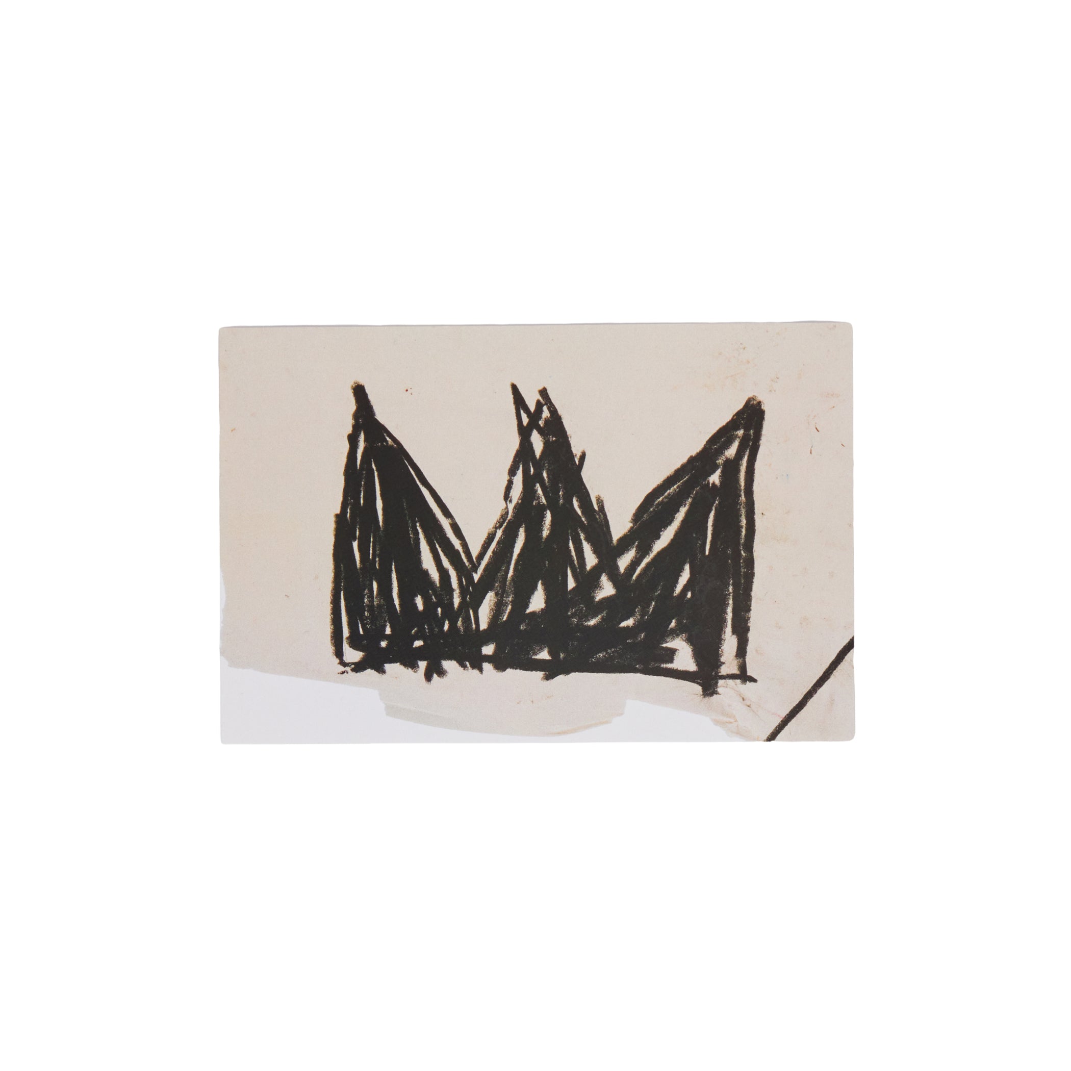 Basquiat Art Postcard, Iconic Crown – Jean-Michel Basquiat: King ...