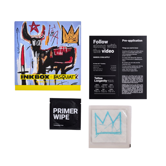 Basquiat Tattoo - 3X3. Iconic Crown