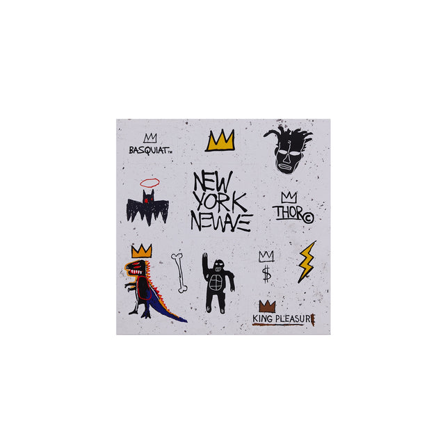 Basquiat/Apply Icons 5"x5" sticker sheets