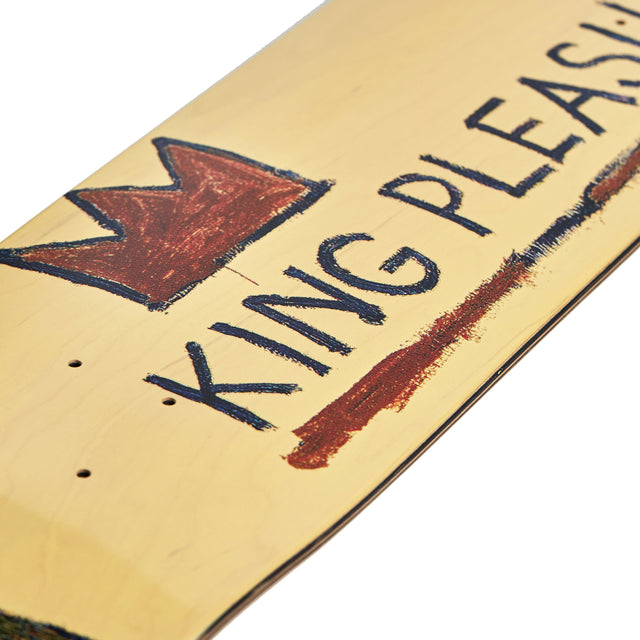Basquiat Skateboard Deck,  "King Pleasure"