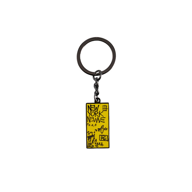 Basquiat New York New Wave Keychain