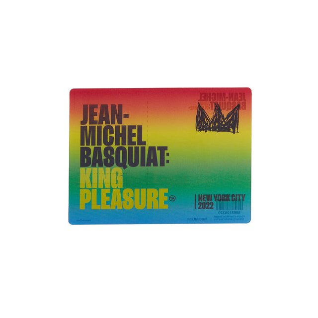 Basquiat Lenticular Postcard , Basquiat: King Pleasure© Exhibition New York