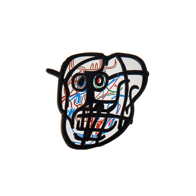 Basquiat Pin, "Untitled (Skull)"