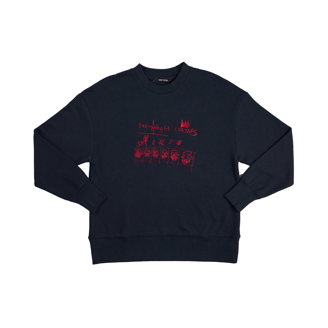 Basquiat Sweatshirt - Navy, 