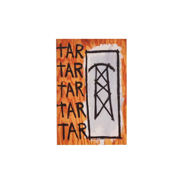 Basquiat "Tar" 1981 Art Postcard