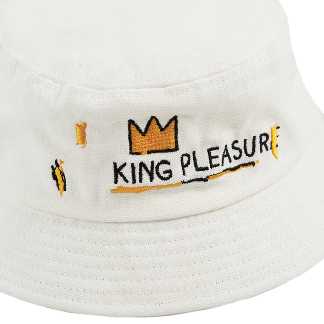 Basquiat King Pleasure© Bucket Hat - Off White