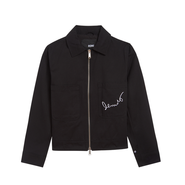 Basquiat "Beat Bop " Unisex Mechanic's Jacket