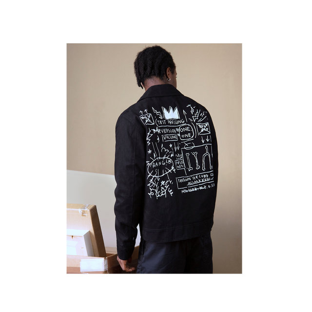 Basquiat "Beat Bop " Unisex Mechanic's Jacket