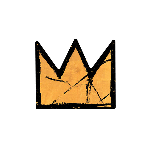 Basquiat Sticker, Iconic Crown