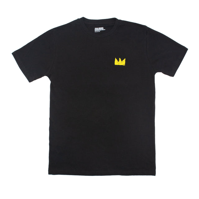 Basquiat T-Shirt -  Black, Basquiat: King Pleasure© Exhibition
