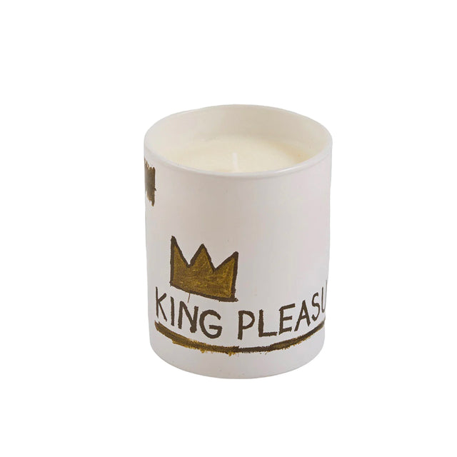 Basquiat "King Pleasure" Candle by Ligne Blanche Paris, Scent: Fig