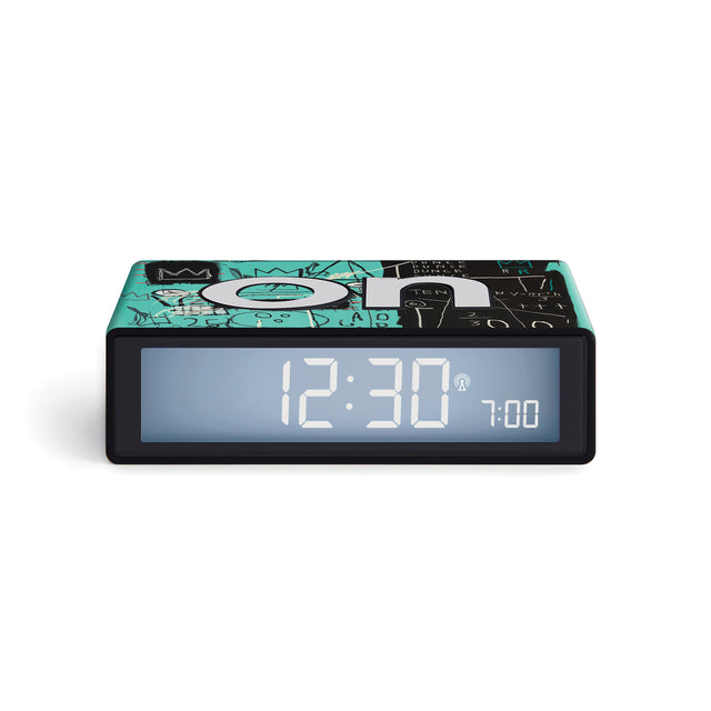 Flip+ Alarm Clock - Lexon x Jean-Michel Basquiat- EQUALS PI