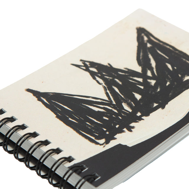 Basquiat Spiral Mini Crown Notebook