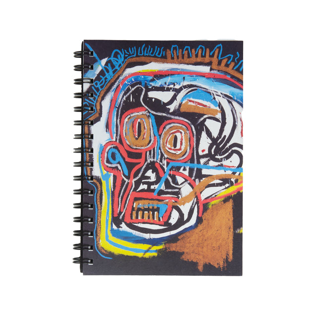 Basquiat Spiral Skull Notebook