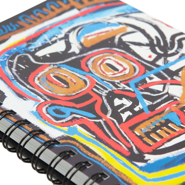 Basquiat Spiral Skull Notebook
