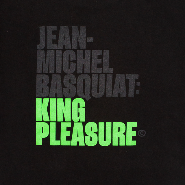 Basquiat Hoodie - Black, Basquiat: King Pleasure© Exhibition