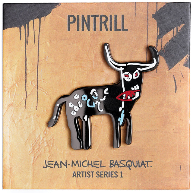 Basquiat Bull Pin