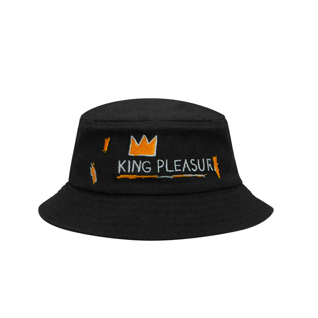 Basquiat Bucket Hat - Black, Basquiat: King Pleasure© Exhibition
